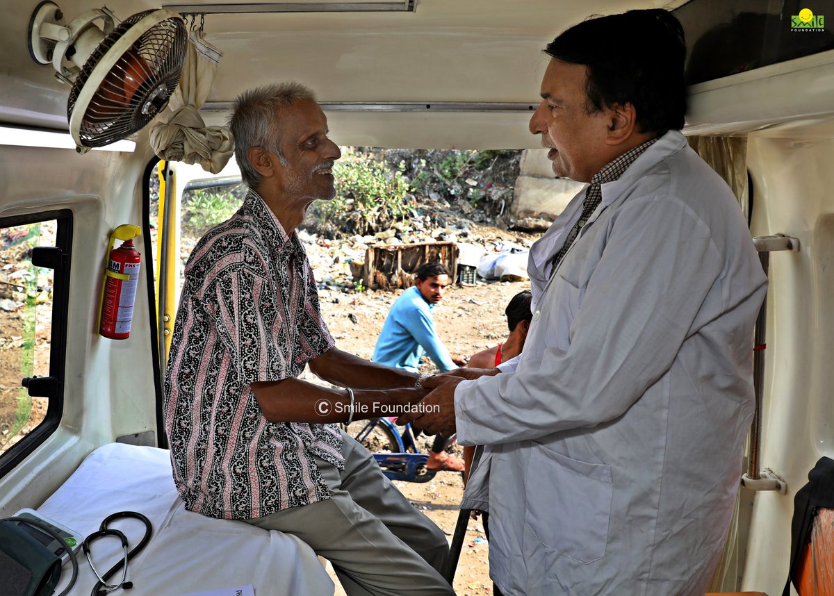 smilefoundation's tweet photo. For #SmileOnWheels Team, love is handholding and caring for people deprived of primary #healthcare services in remote areas.
What is your language of love?
#MondayMotivation https://t.co/wCtpgTvRaK