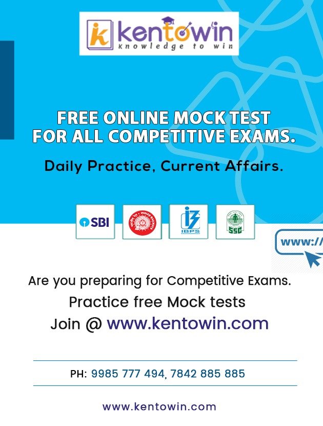 kentowinapp's tweet image. kentowin.com
Kentowin is the best place to practice Free Online Mock Test.
#FreeMockTest
#IBPSMockTest
#SBIMockTest
#RRBMockTest
#OnlineInstituteManagement
For More details visit @: kentowin.com
Contact: 7842 885 885, 9985 777 494
Email id: info@kentowin.com
