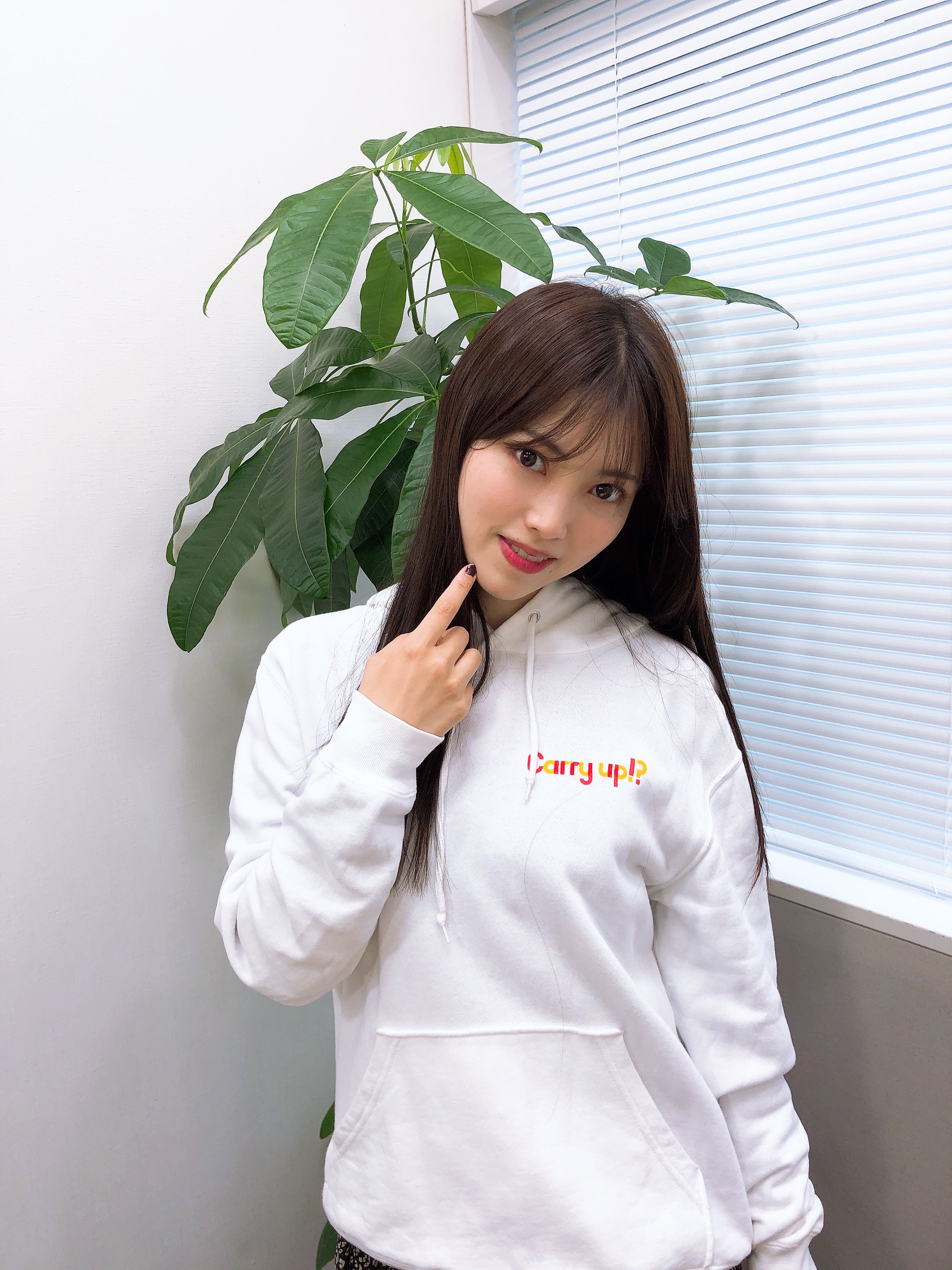 送料無料 百貨店 ポロシャツ 石原夏織 ホワイト up!?」 「石原