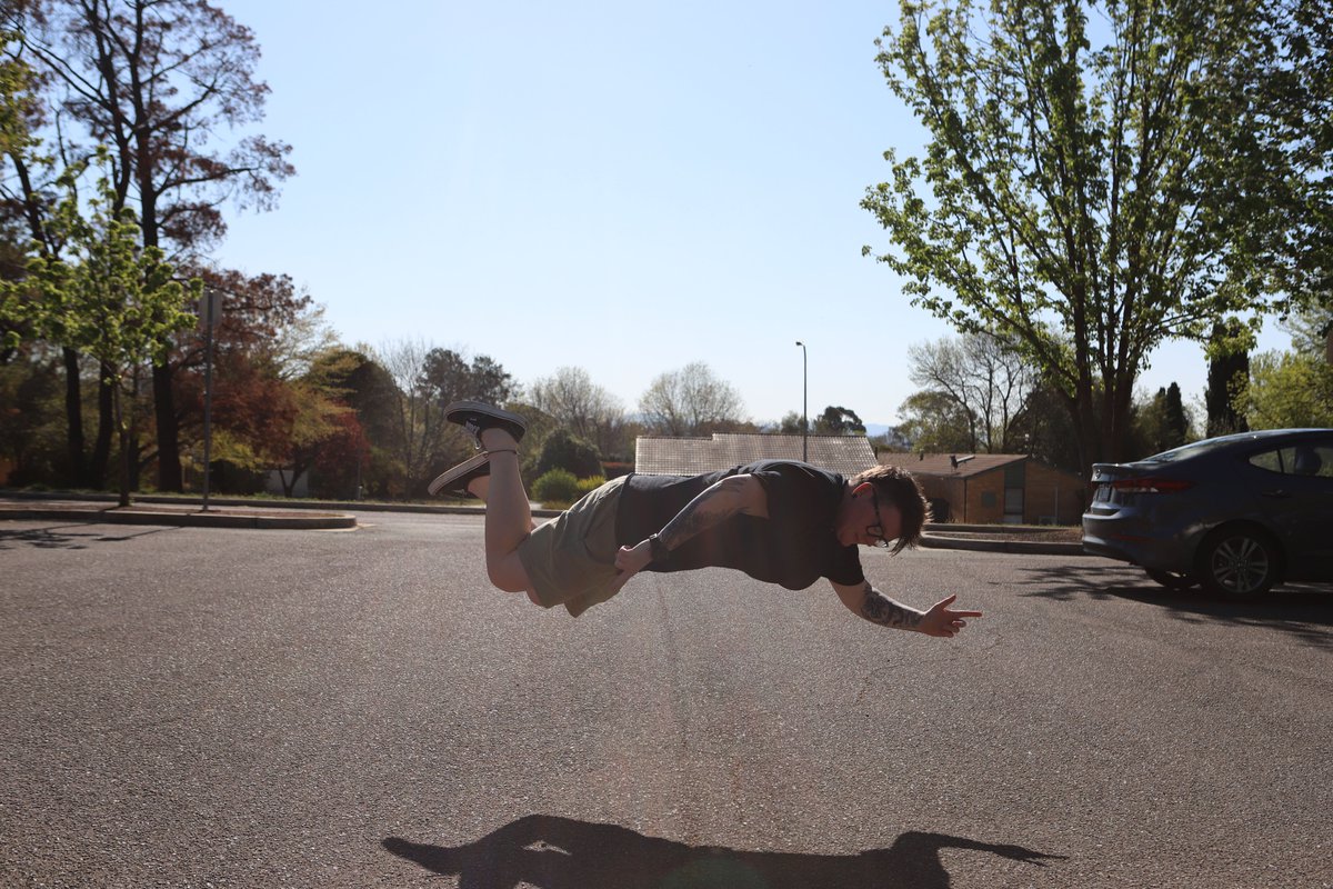 In the school holidays we held a photography workshop. One of our alumni members Matilda taught us how to create levitation pictures.

Check out our Clubhouse Coordinator and Youth Programs team leader!