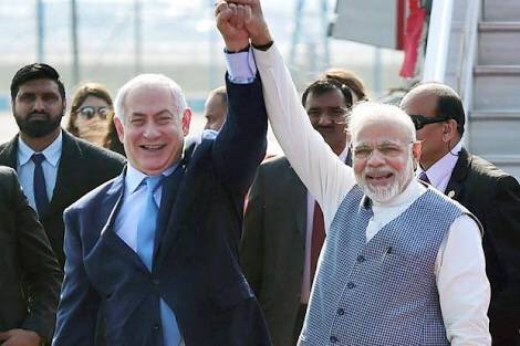 Happy birthday to Israel Prime Minister Mr Benjamin from India... 