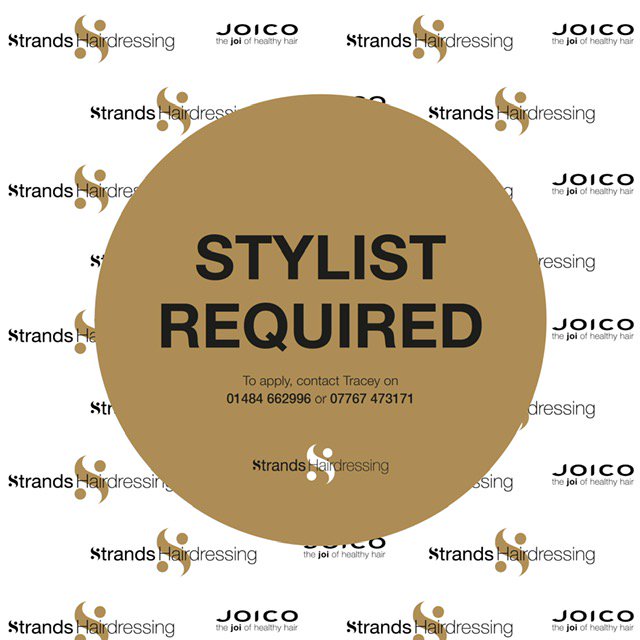 Full-time / Part-time Stylist at Strands, Honley
Click below for details
holmfirthevents.co.uk/full-time-part…