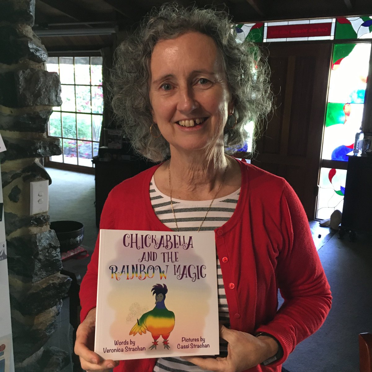 truedialogue's tweet photo. My daughter @cozsheep and I interrupt your day to say WE'VE PUBLISHED A CHILDREN'S BOOK TOGETHER, A REAL BOOK, WITH PICTURES!!!
Chickabella and the Rainbow Magic is in our shaking little hands. First pictures on Twitter in appreciation of the #6amAusWriters and #AusWrites groups. https://t.co/ZoVRd6X5vP
