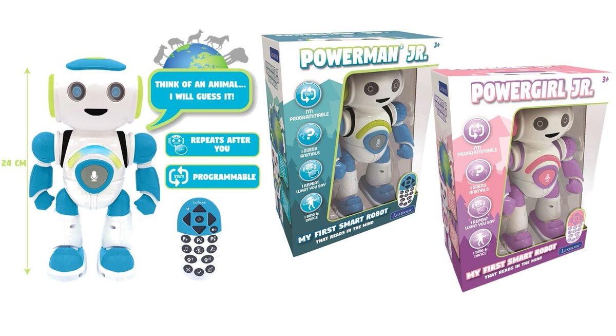 lexibook power girl robot