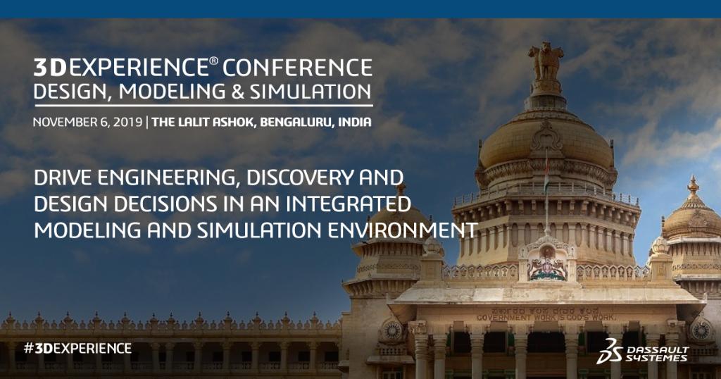 3DSIndia's tweet image. Get exclusive opportunity to learn from our experts and interact with our partners about the next gen #ProductDesign &amp;amp; development technologies. Join us @Bengaluru to know more. Register Now go.3ds.com/lu3

#MODSIM19 
@3DSCATIA  @3DS_SIMULIA  @3DEXCITE  @3dsBIOVIA