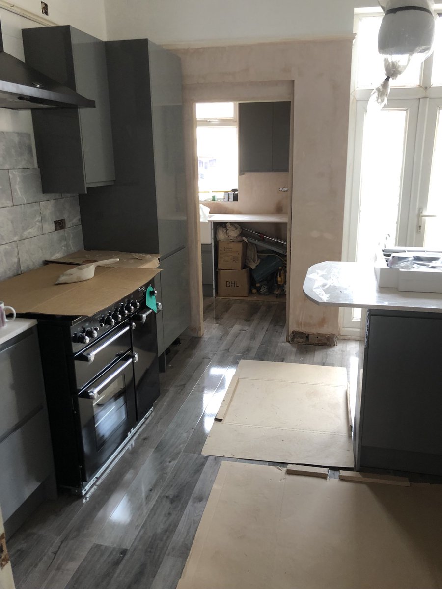 paradigm_nw's tweet photo. Kitchen fit almost complete. https://t.co/2zjKHgaP8M