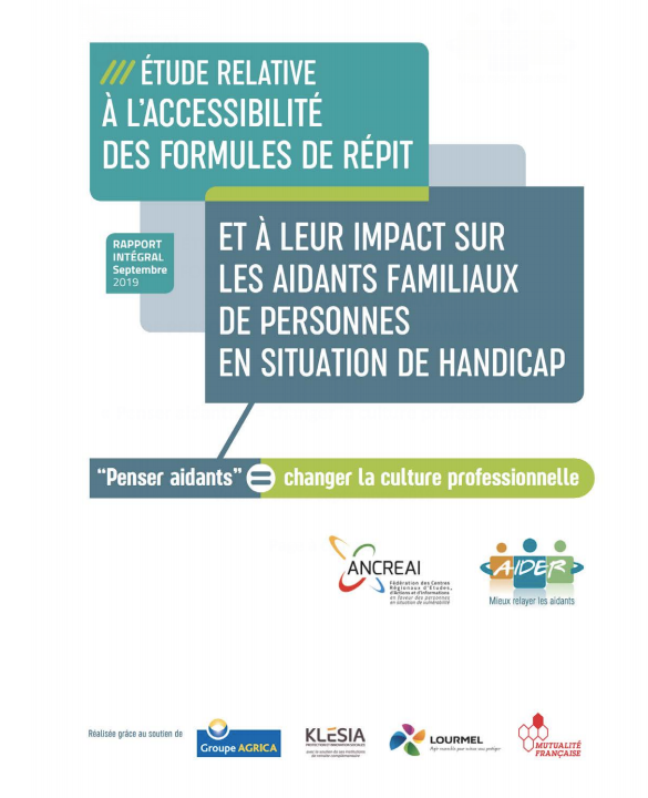 sap365's tweet photo. A télécharger, l'étude #Ancreai #GCSMSAider sur l’accessibilité des formules de répit et leur impact sur les #aidants familiaux de personnes #handicapées est en ligne. https://t.co/a0nWTIgEno via @Directions_fr https://t.co/hzMFz1Xe0b