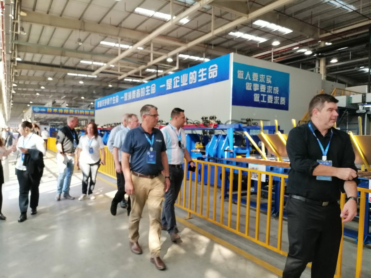 GreeANZ's tweet photo. Gree New Zealand &amp; Australia and Dealers visited Gree Electric Appliances, Inc. of Zhuhai factory and technology facilities in Zhuhai China.
#greeheatpumps
#greeaircon
#beijerref
@BeijerRefAU 
@RealcoldNZ https://t.co/PLl2rAphhs