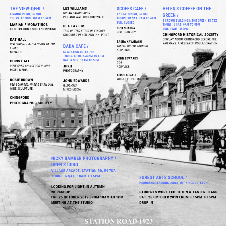 LearningLodgeE4's tweet photo. This week! @WFculture19 @wfcouncil @LoveNorCh @LvSthChingford @chingfordevents @ChingfordTimes https://t.co/HpXUYw6GBn