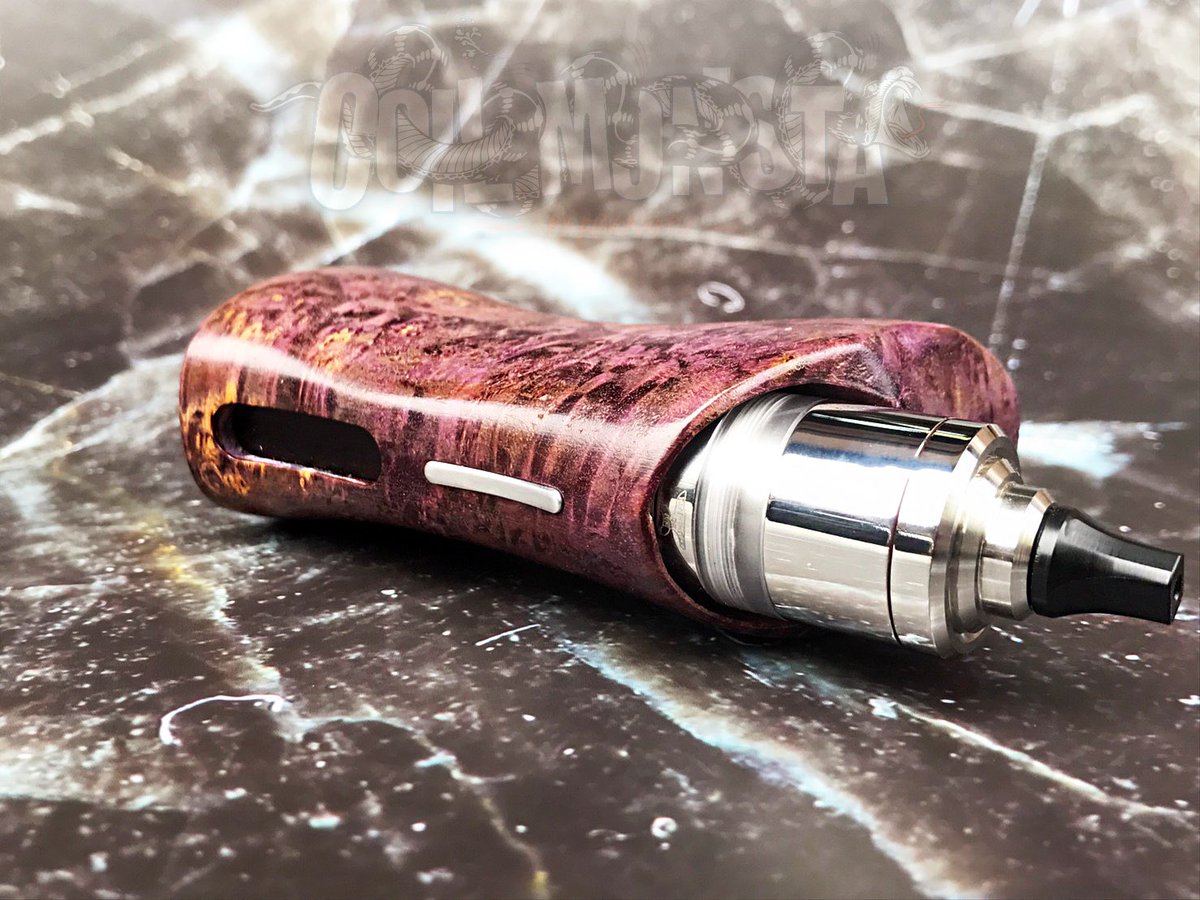 coilmonsta's tweet photo. 紫羅蘭花的綻放，那永恆的美麗。

來自義大利 佛羅倫斯
The A Design 德國展會限定版

從木盒包裝到主機，不只有質感，更是精緻。

優雅又帶有神祕迷幻的紫，讓人���光無法抗拒，彎曲曲線的擊發按鍵，一手掌握舒服的握感。
__________________
#CoilMonsta怪獸旗艦店
#台北市內湖區民權東路六段186之1號 https://t.co/tITz2rBIrI