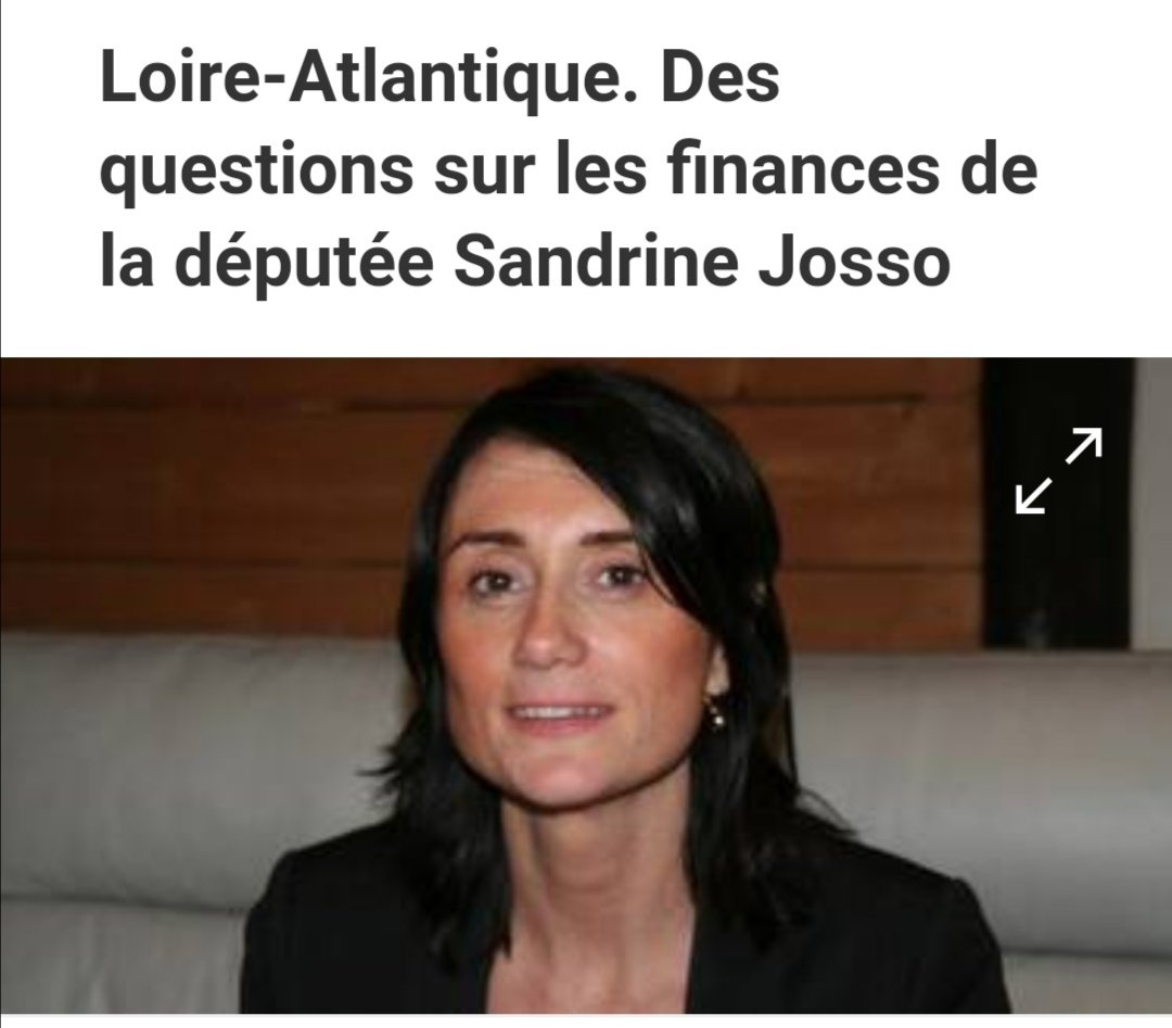 Sandrine Josso, ex-LREM a des soucis avec la gestion financière :- une ex-employée lui réclame 10.000 euros d'impayés- une employée lui réclame le remboursement d'un prêt qu'elle lui a fait prendre pour payer les loyers de sa permanence et son appartement parisien.