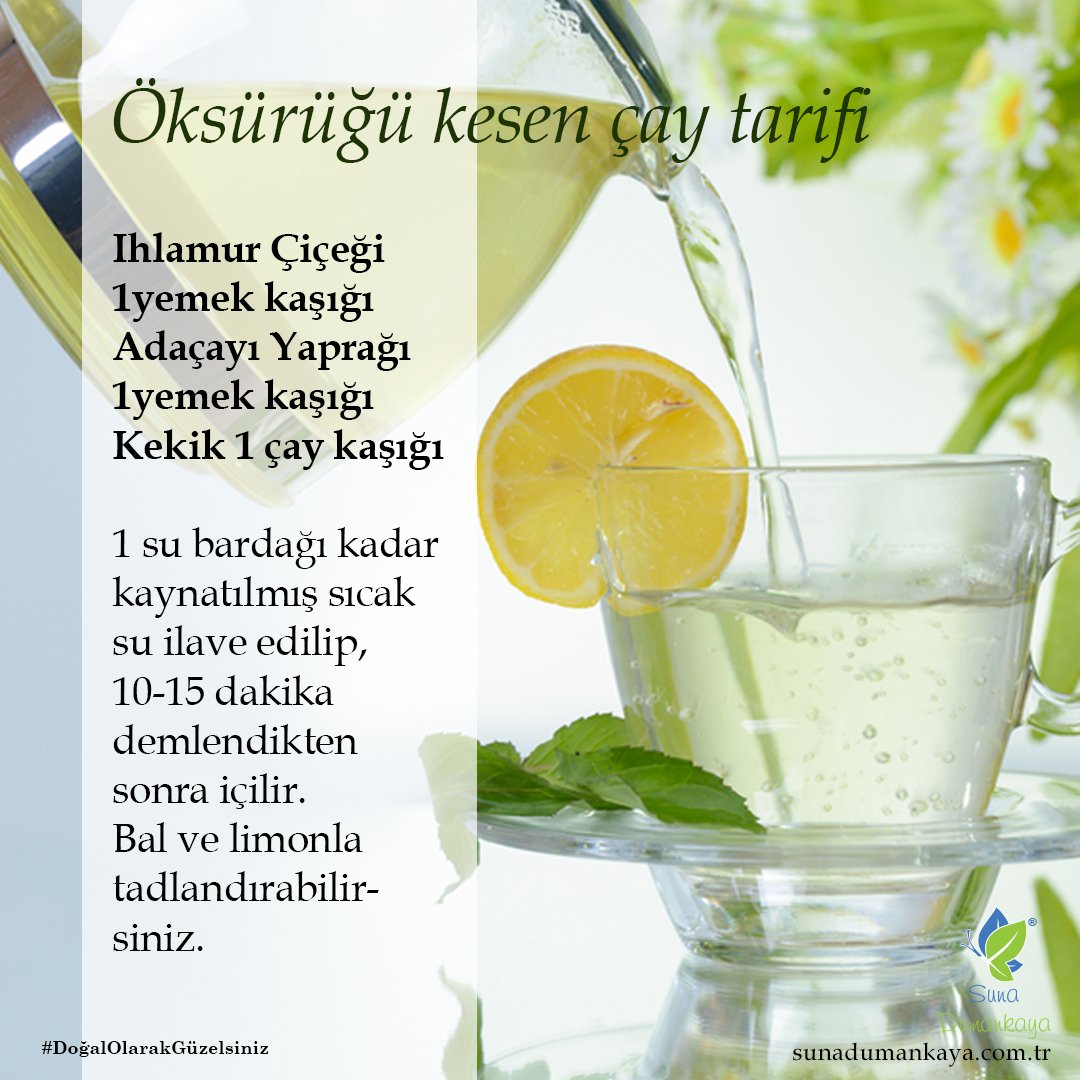 SUNADUMANKAYASD's tweet photo. Terletici, balgam söktürücü ve yatıştırıcı etkisi olan bu çay şifa olsun. https://t.co/1iJnJMS9nj #pazartesi #bitkiselcay #babenetarifi #sunadumankaya #dogalolarakguzelsiniz https://t.co/aBvhZ7E6ic