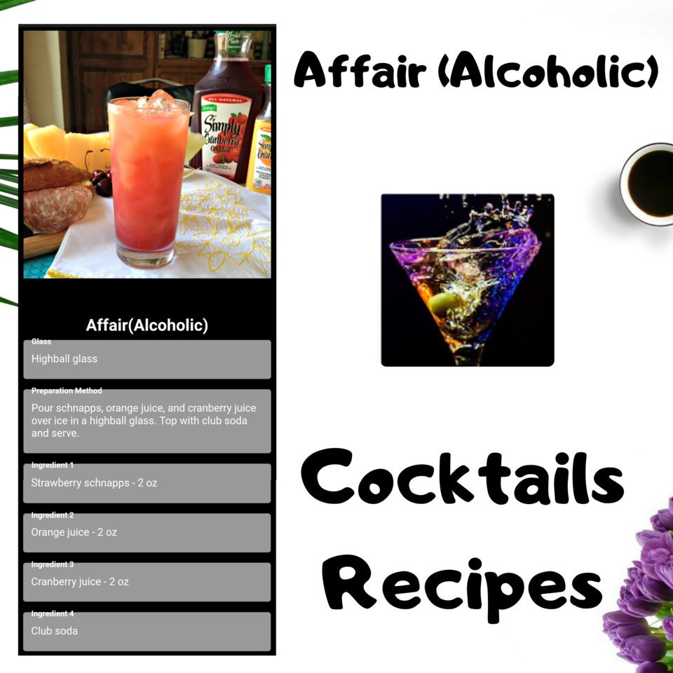 SystechDevelope's tweet image. Affair (Alcoholic) Cocktails
Download App: bit.ly/2PqkFQV

#cocktail #cocktails #drinks #bar #drink #bartender #mixology #cocktailbar #gin #food #drinkstagram #summer #party #beer #rum #happyhour #alcohol #instagood #mixologist #drinkup #love #cocktailporn #wine