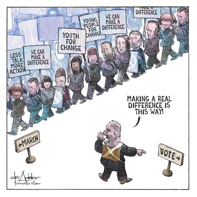 Cartoon – Making a Real Difference | HENRY KOTULA Cartoon – Making a Real Difference | HENRY KOTULA