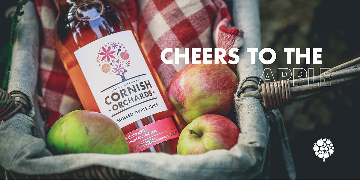 cornishorchards's tweet photo. Without the apple there would be no Cornish Orchards, so we have a lot to be thankful for on #worldappleday. So let’s raise a glass and say cheers, or ‘Yeghes da’, to the wonderful world of apples!

#appleantics #tastethenature https://t.co/awOTTfWSWH