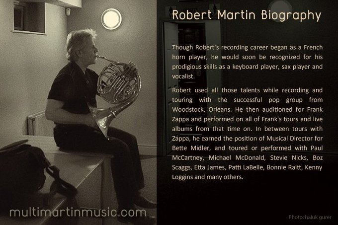 Robert's unique skill set as a mixing & mastering engineer grew from touring for decades with top artists. multimartinmusic.com/bio.htm