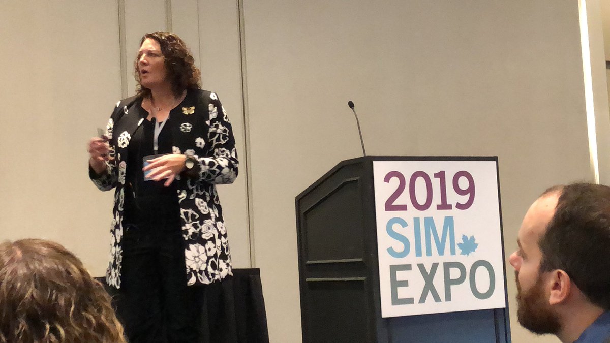 Feeling honoured and privileged to learn from @hardern our opening keynote at #SIMExpo19!
