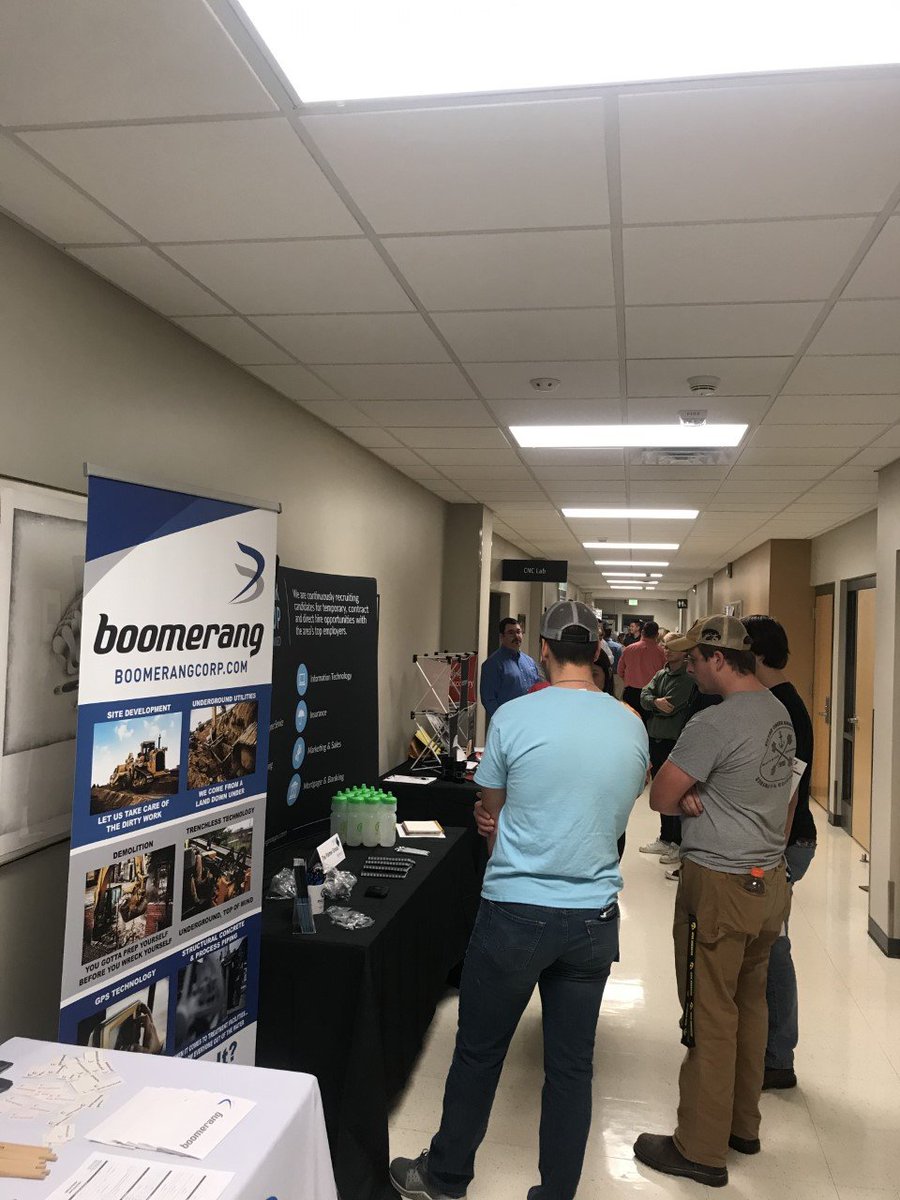 BoomerangCorp's tweet photo. Thanks to everyone that stopped by the Boomerang booth at the @KirkwoodCC Career Fair! https://t.co/DjrGrs8EBD
