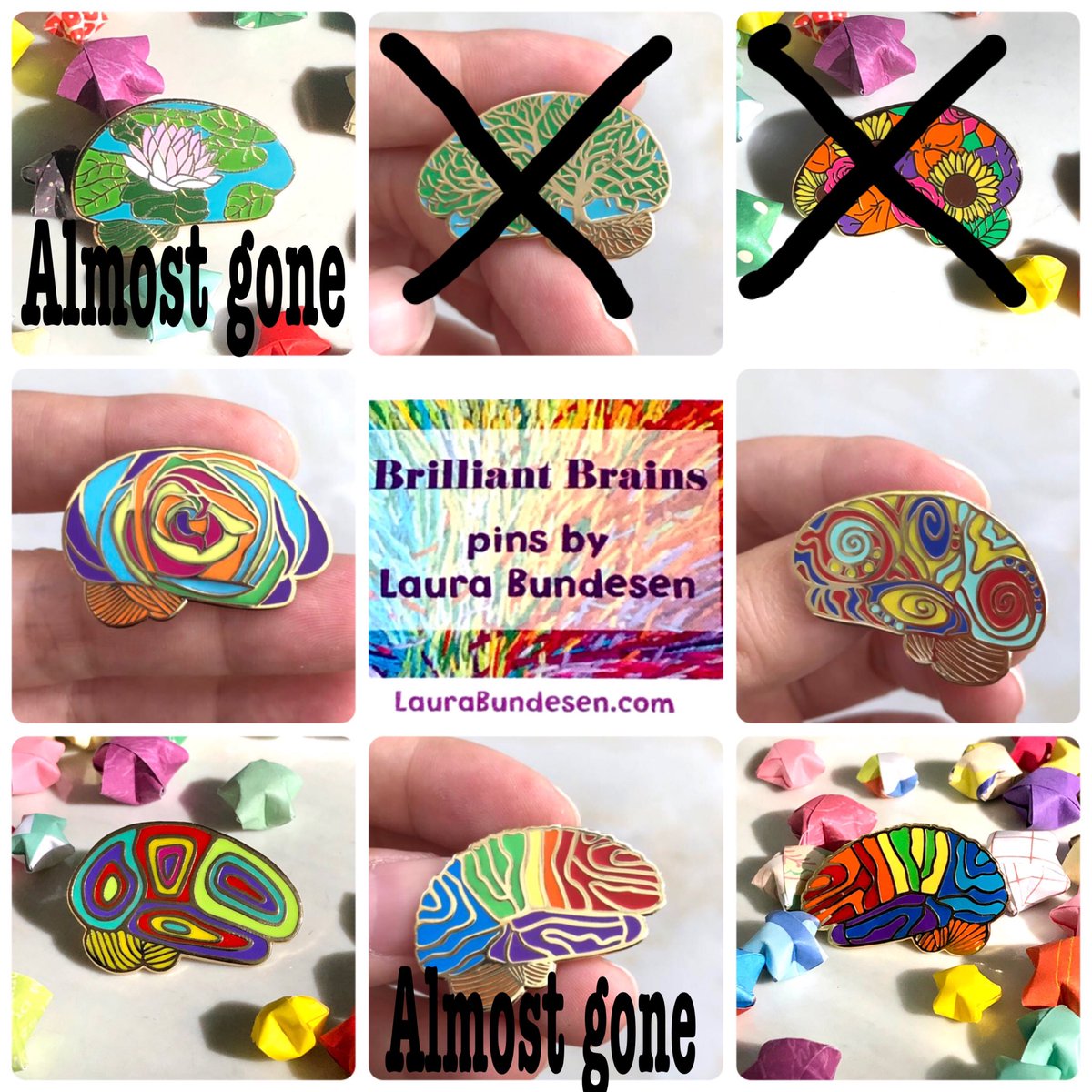 LauraBundesen's tweet image. Pin update!! #sfn19 I’m down two designs and 2 almost sold out - I should be at my booth by 9 if you don’t want to miss out. I have more at home of most of these 😊 join my inner circle here for a notice when my shop goes back online us10.list-manage.com/subscribe?u=3c…