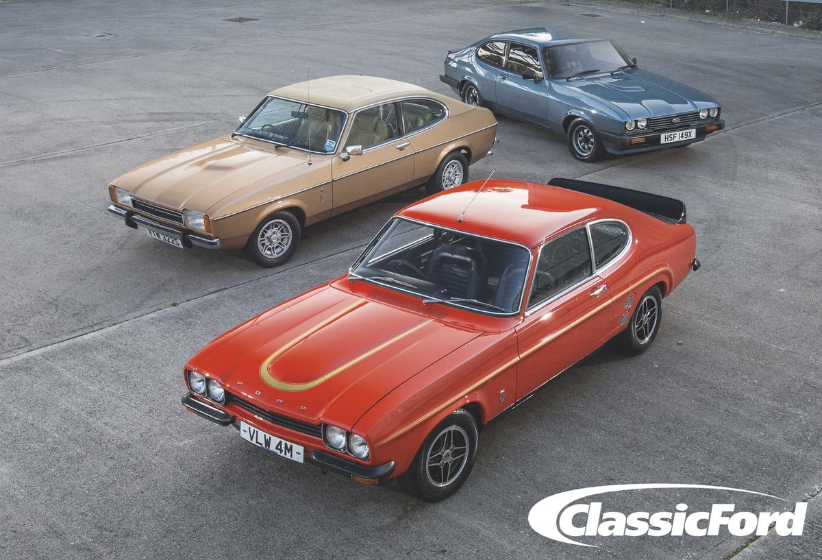 classicfordmag's tweet image. With the mighty Capri celebrating its 50th birthday, it’s the perfect time to detail every official version produced by Ford - find them all in the November issue of Classic Ford, available now. Stockists here&amp;gt;&amp;gt; classicfordmag.co.uk/the-magazine/c… #classicford #classiccars