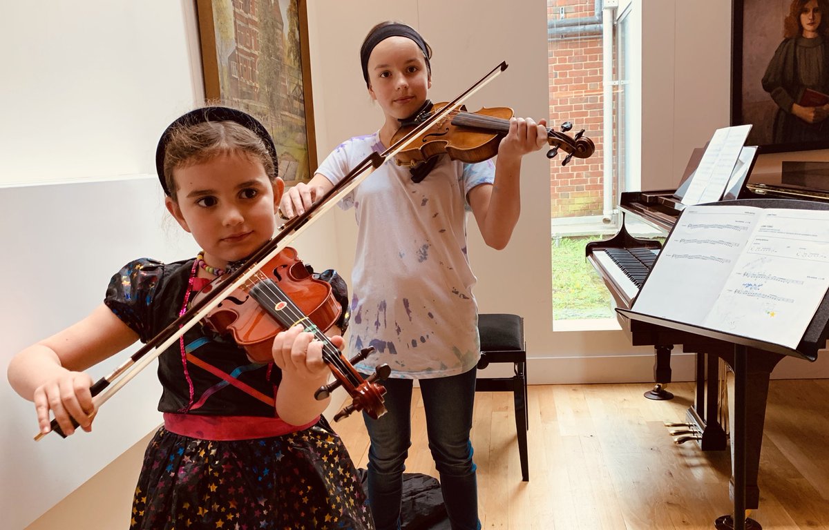 stbenniesmusic's tweet photo. Practice during half term for next week’s ABRSM exams @stbenedicts Good luck Rebecca (Lower Prep) for your grade 2 and Helena (Lower Four) for your grade 7! #diligentpractice #musicalpupils #eagerpupils https://t.co/BdazEHcvle