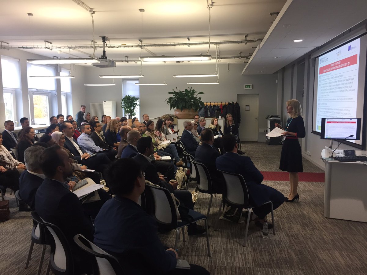 Delighted to welcome our current &amp; future #ErasmusPlus #International partners to <a href="/UniofBradford/">University of Bradford</a> - great introduction to international opportunities by our VC <a href="/ShirleyCongdon/">Shirley Congdon</a> &amp; by university colleagues Prof. Alastair Wood,  Dr. Mohammed Isreb, Prof. Pam Bagley #thisisbradford