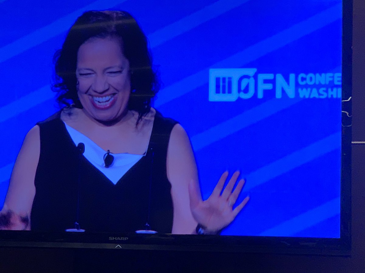 Lisa Mensah, CEO &amp; Pres., welcomes us with opening remarks &amp; reminds us “#CDFIs exists because every person counts. ...When we make a loan, we show our clients count.” #OFNConf #LendWhereItCounts