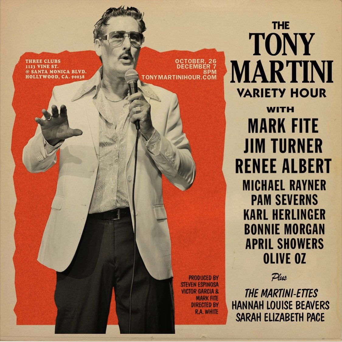 JeffDanPhillips's tweet photo. MCM: There’s this Cat I’ve known 4 a lifetime. If ur n #tinseltown lay down some scratch &amp; catch his act 10/26: #TheTonyMartiniVareityHour! U won’t b disappointed. #showgirls #ventriloquist #contortionist #topshelf #Nightclublegend #comedyicon #threeclubs #markfite https://t.co/Bv5VAK3MBC