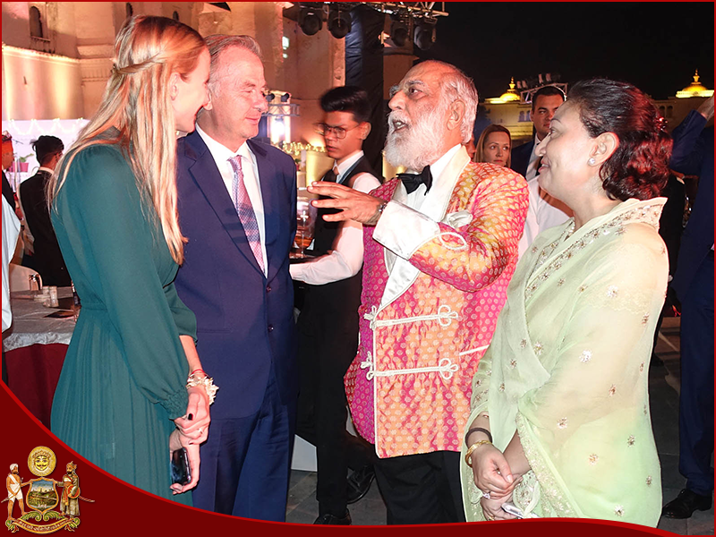 ArvindSMewar's tweet photo. Attended the Gala Dinner hosted by CII-FBN India Chapter at Manek Chowk along with my family. #GalaDinner #CIIFBN #Udaipur #Rajasthan https://t.co/mzwhuJP2BE
