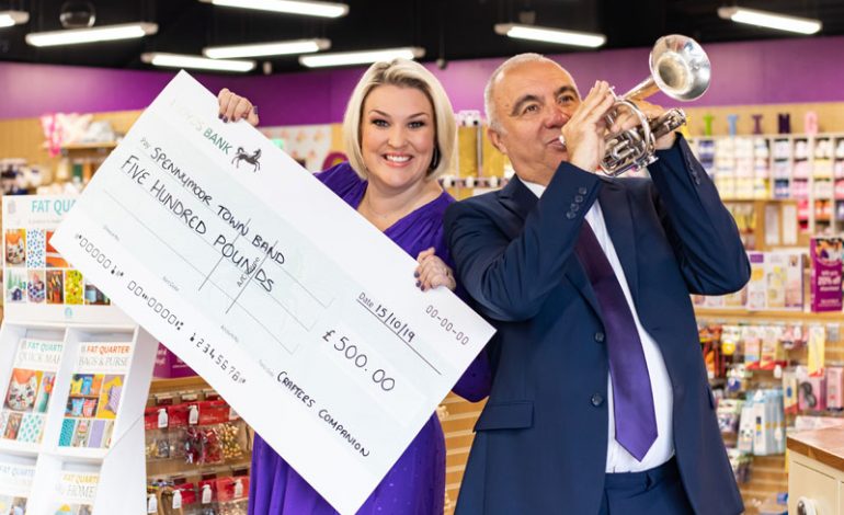 Business Durham (@_businessdurham) on Twitter photo Crafter’s donation enables band to play for national title bit.ly/32y2HOx <a href="/CraftersCompUK/">Crafter's Companion</a> <a href="/SpennymoorBand/">Spennymoor Town Band</a> <a href="/AycliffeToday/">Aycliffe Today</a> <a href="/AycliffeBizPark/">AycliffeBusinessPark</a> #Aycliffe #CountyDurham #NorthEast Crafter’s donation enables band to play for national title bit.ly/32y2HOx <a href="/CraftersCompUK/">Crafter's Companion</a> <a href="/SpennymoorBand/">Spennymoor Town Band</a> <a href="/AycliffeToday/">Aycliffe Today</a> <a href="/AycliffeBizPark/">AycliffeBusinessPark</a> #Aycliffe #CountyDurham #NorthEast