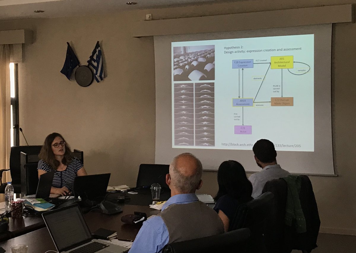 Anaïs Guillem on Modelling Creation Processes in Architectural History at 1st Epistemology of Cultural Information Systems Workshop at <a href="/CCI_ICS_FORTH/">Centre for Cultural Informatics at ICS-FORTH</a> using the example of #heinzisler digital.gta.arch.ethz.ch/researchprojec…