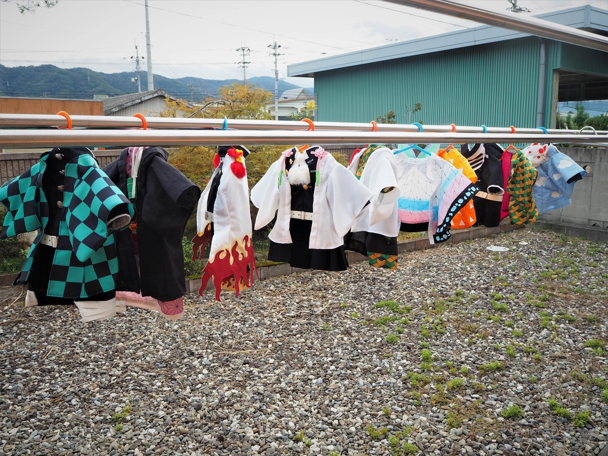 猫ちゃんの衣装を作りました・洗濯物が可愛くて仕方ないwwww