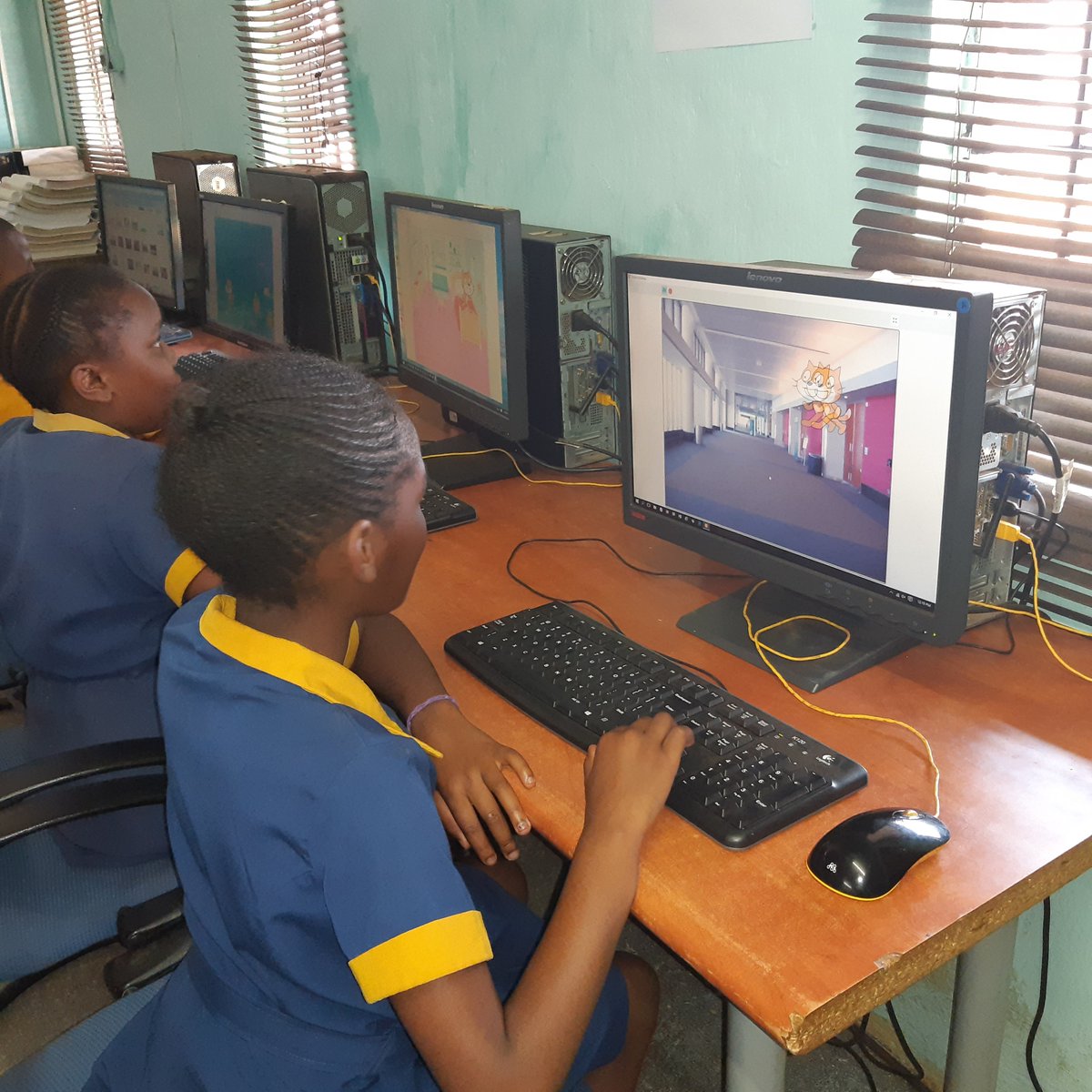 ThokozaYouth's tweet photo. #ACW2019 Thokoza Progressive Youth Future developers, Code for fun, intelligence, creativity,training and experience 
#TpyFutureDevelopers
@AfricaCodeWeek
@SimunyePrimarySchool
@sap4good 
@coderina https://t.co/ANgsrFEFN2