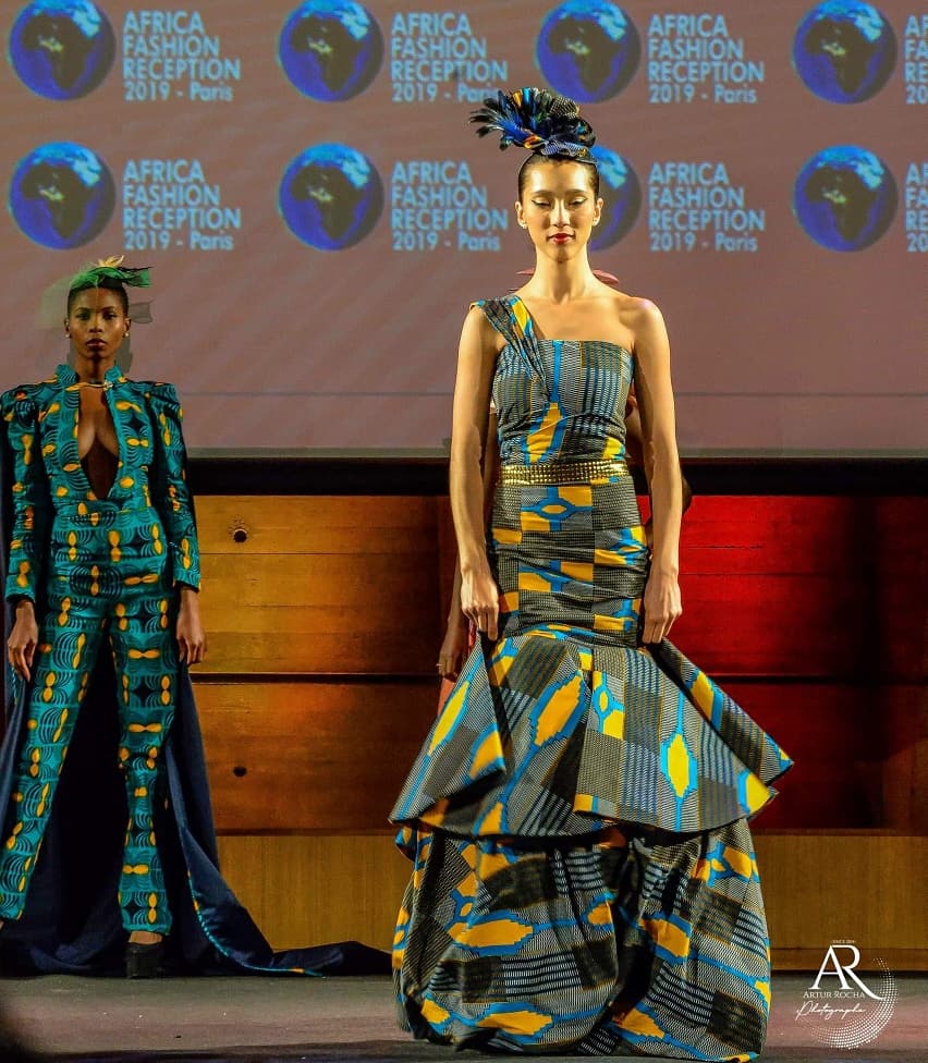LexyMojoEyes1's tweet photo. We Rock from Angola at Africa Fashion Reception Paris 2019. #afr19 #afr #fashion #africanfashion #africanfashionambassador #werock #paris #unesco #addisababa #africanunion @werock_the_brand #angola https://t.co/QilgXATYer