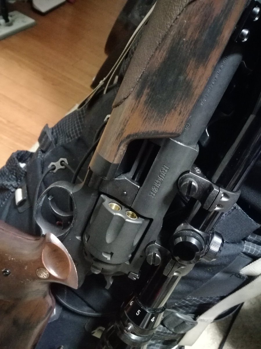 ゆりっぺさん 自称コンテンダーの人 いいよねリボルバーライフル