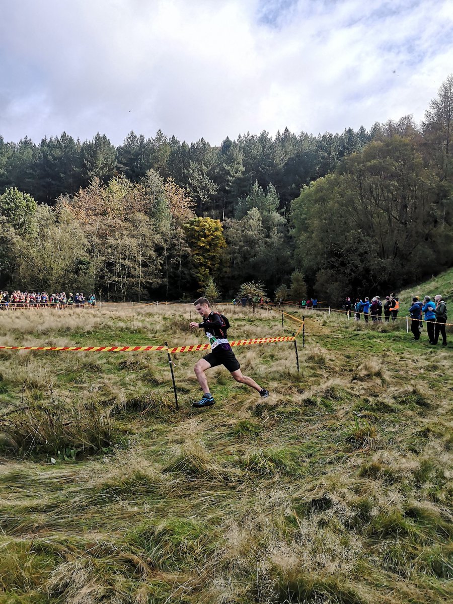 Superb day out at the British fell relays at the weekend. Here is Tom finishing Leg 1 strong for the men. We got 3 teams around (men, ladies and vets). Great fun had by all 😁 #fellrunning #fellrelays