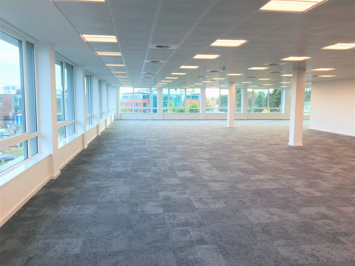 Looking good #T2 #TrinityPark #Solihull.   c.34,000 sq ft 3-storey Grade A HQ office building with unrivaled access to Bham International Rail Station, Airport and J6, M42.  For info please contact me or @JonCarmalt @JLLUK