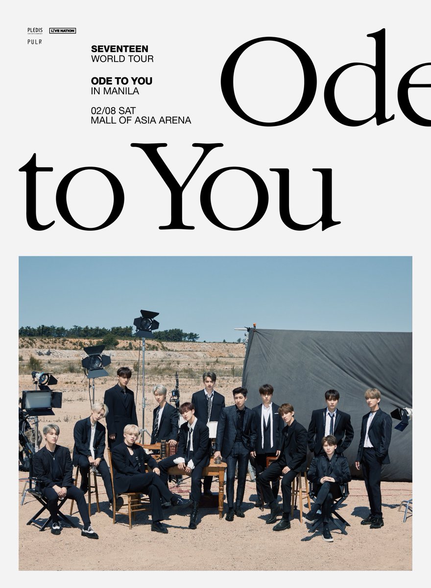 SEVENTEEN WORLD TOUR <ODE TO YOU> IN MANILA Please stay tuned
