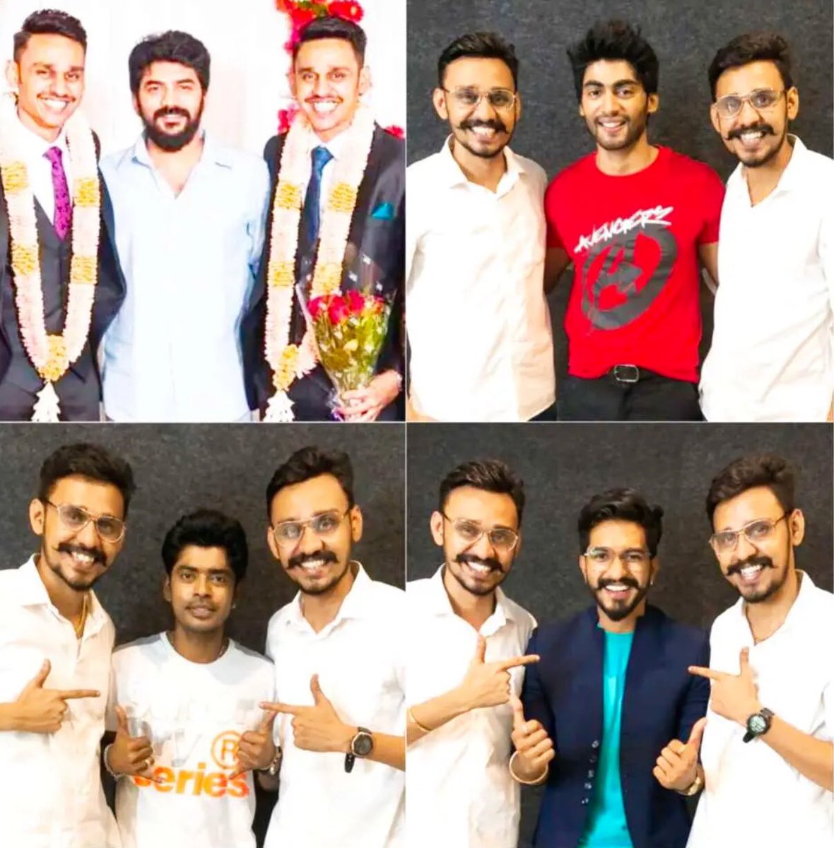 The Boyzz 🔥with the Twins..😀😀 
Intha Twins yaarunu I’m not sure but #vijaytv Anchors I guess 😝...
Any way cute pic because of #Tharshan #Mugen #Sandy #kavin ✨✨✨✨✨✨✨✨✨✨✨✨✨🤩🤩🤩🤩🤩🤩🤩🤩🤩🤩🤩🤩🤩#tharshanpeopleschamp #TharshanArmy