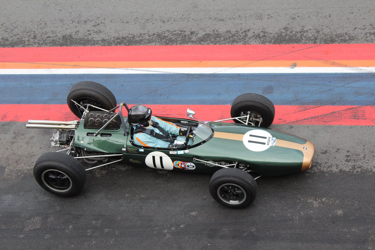 The #Brabham BT11 raced during the #F1 seasons of 64/65. It also took part in #BritishHillClimb champions in 67. It made the podium on 6 occasions driven by #DanGurney,  #JackBrabham.
@gaittman @LienhardRacing @LegendarysF1 @FormulaOneWorld @ClassicFormula1 @brabsracer @brabsdiva