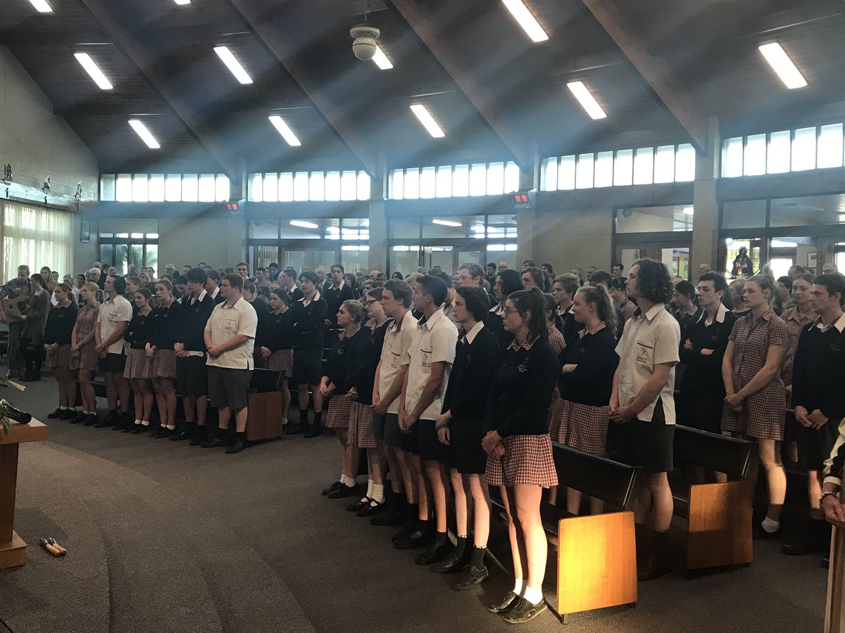 The Class of 2019. Tonight our Year 12 Cohort were joined by their families and Mercy staff at St. Thomas’ Church in Terang for their Graduation Mass. Many thanks to Mrs. Jo Saunders for organising this lovely night.