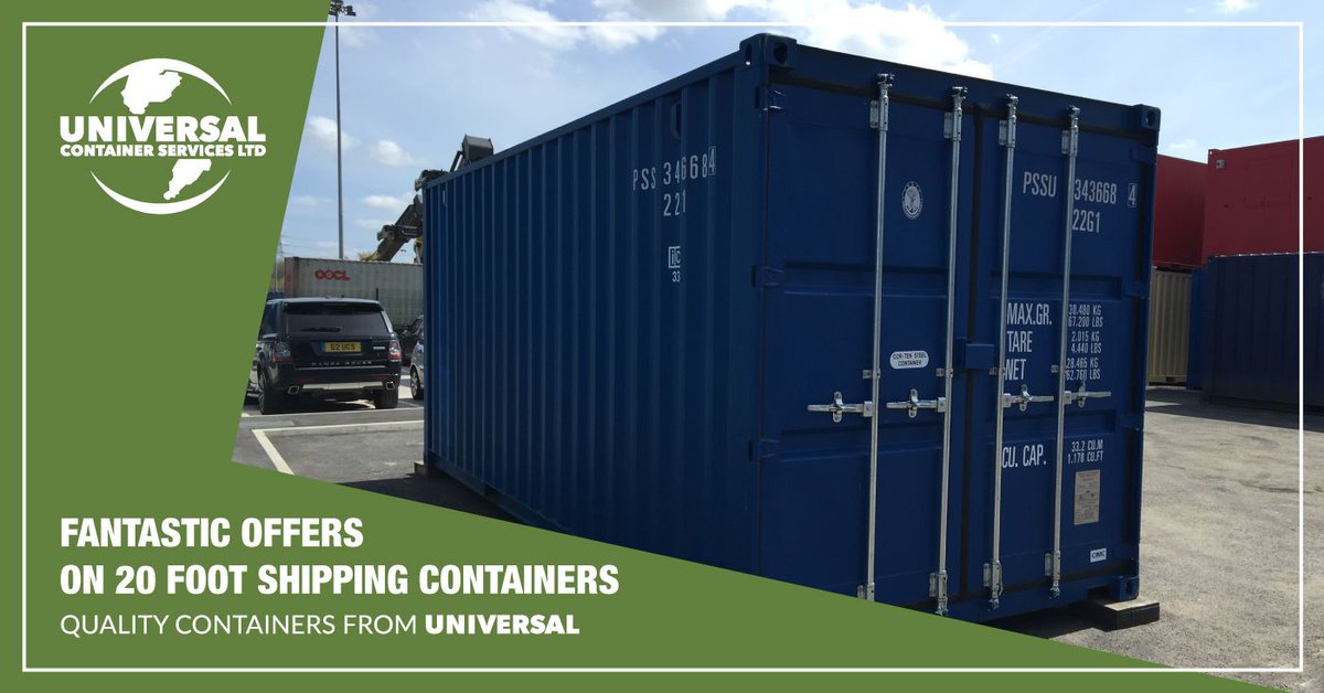 ucontainers's tweet photo. 20 foot shipping containers available now for fantastic rates.  New and used available, Visit https://t.co/1qLQvun9Rh for more information or call 0161 775 3217 for a quote.
#containers #storage #shippingcontainers #universalcontainers #constructionuk https://t.co/ecgkxIiE31