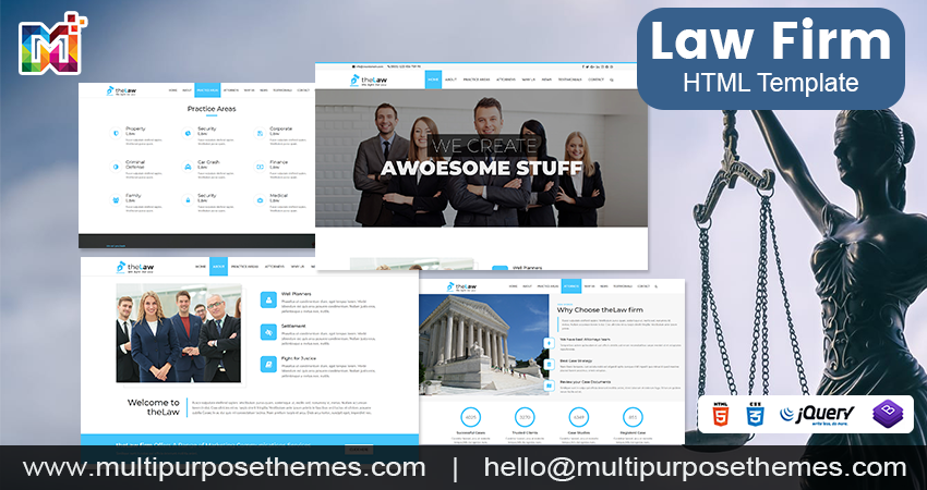 MultiStoreTheme's tweet photo. Law Firm is a personal #HTMLtemplate with responsive code that can be used for #LawFirmwebsite or for a personal website.
https://t.co/SMPtPcbFJm
#LawFirmHTMLtemplate #HTML5 #businessWebsite #Template #Webdesign #jQuery #webdev #HTML #CSS #CSS3 #Bootstrap #Javascript #Webapp https://t.co/RoDCe9DhIo
