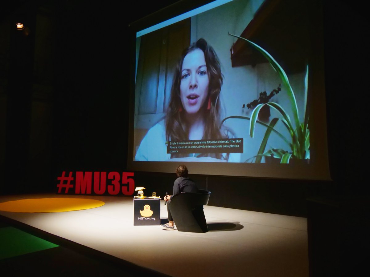 Catriona Patterson #MU35 🌱
Live from #Edinburgh for @meetropolitan35

#climatechanges ☀️
#livestreaming #Cagliari