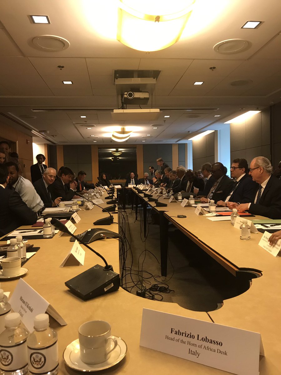 FabrizioLobasso's tweet photo. The #GoF Group of Friends of #Sudan meets in Washington w/ #sudanese minister of Finance #Badawi. #Italy is one of the most important donor in the country and in the Greater #HoA Horn of Africa region. We keep on staying at the forefront. #EmbITA @ItalyInSudan https://t.co/J0JgJq1dQ5