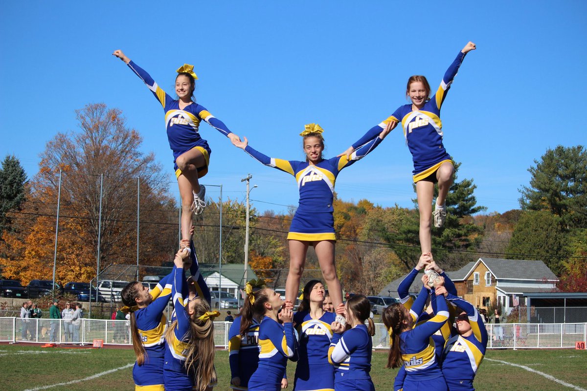 PoultneyCheer's tweet photo. We had a great weekend celebrating 10 amazing blue devils!   Congrats seniors on a great 4 years!  Now onto playoffs 💪🏼#poultneypride https://t.co/WerakqnL72