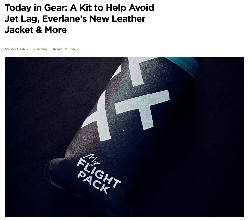 "Today in Gear” by <a href="/gearpatrol/">Gear Patrol</a>

bit.ly/32u52Kd