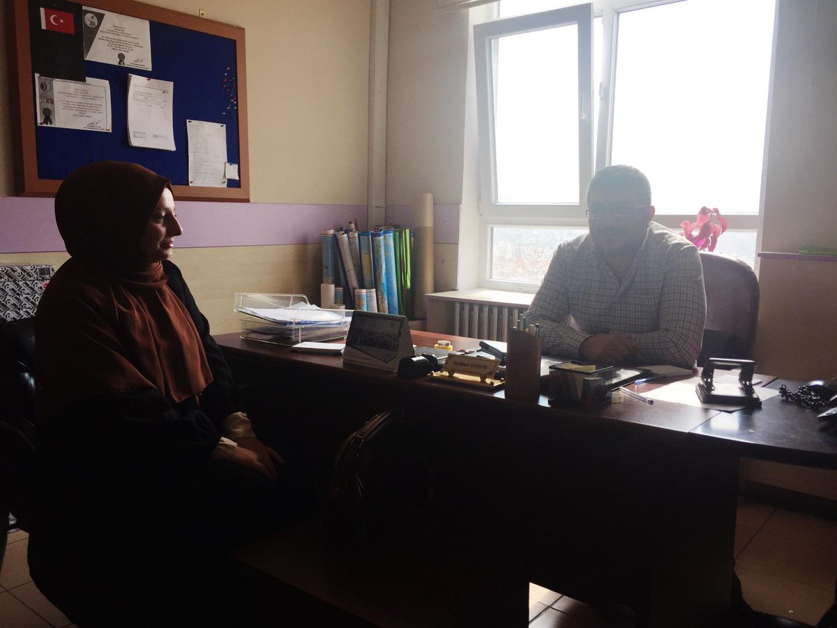 tugvamamak's tweet photo. TÜGVA MAMAK Hanım Ortaokul Koordinatörümüz öncülüğünde Osman Yüksel Serdengeçti İmam Hatip Ortaokulu müdürümüzü ziyaret ettik.Yeni dönemde yapacağımız çalışmalar hakkında istişarelerde bulunduk. Hoş sohbetlerinden ve misafirperverliklerinden dolayı teşekkür ederiz. https://t.co/DiRmpW60D9
